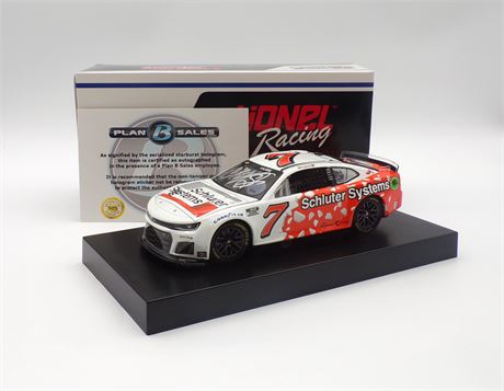 Corey Lajoie Autographed 2024 Schluter Systems 1:24 Nascar Diecast