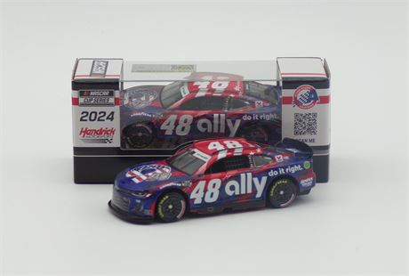 Alex Bowman 2024 Ally Patriotic 1:64 Nascar Diecast