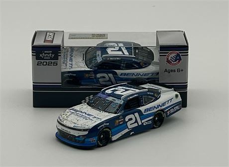 Austin Hill 2025 Bennett Transportation Atlanta 2/22 Race Win 1:64 Diecast