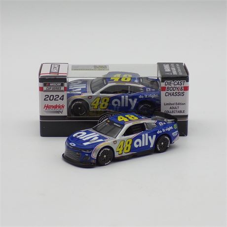 Alex Bowman 2024 Ally Throwback 1:64 Nascar Diecast Chassis