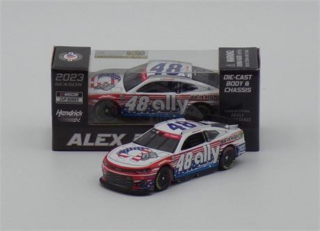 Alex Bowman 2023 Ally Patriotic 1:64 Nascar Diecast - Diecast Chassis