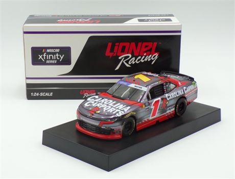 Sam Mayer 2024 Carolina Carports 1:24 Color Chrome Nascar Diecast