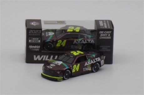 William Byron 2023 Axalta Darlington Throwback 1:64 Diecast Chassis