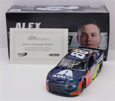 Alex Bowman Autographed 2019 Axalta 1:24