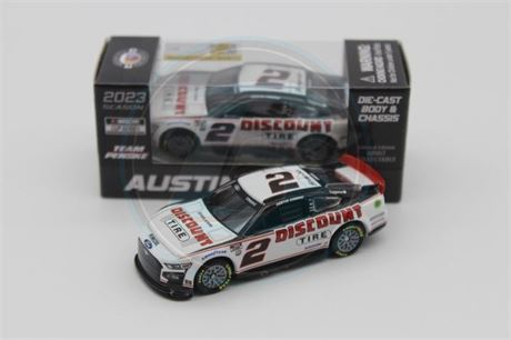Austin Cindric 2023 Discount Tire 1:64 Nascar Diecast - Diecast Chassis