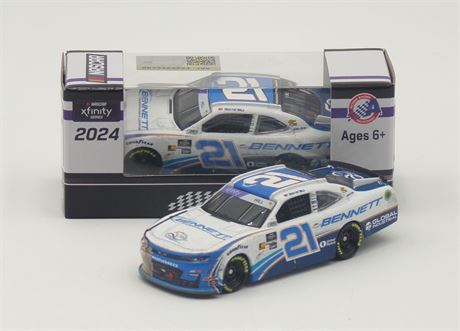 Austin Hill 2024 Bennett 50th Anniversary Daytona Race Win 1:64 Diecast