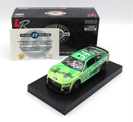 Michael McDowell Autographed 2023 Benebone 1:24 Nascar Diecast