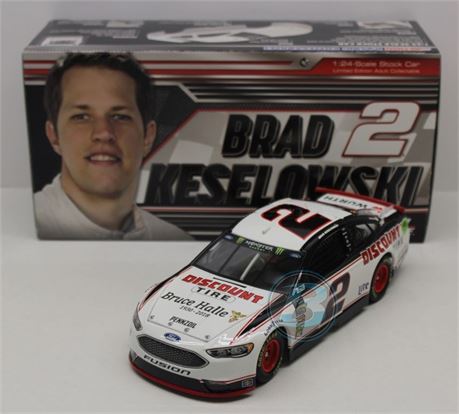 Brad Keselowski 2018 Discount Tire / Bruce Halle Tribute 1:24 Nascar Diecast