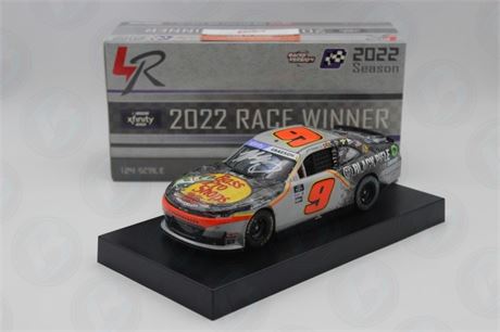 Noah Gragson Autographed 2022 Bass Pro Shops Darlington 9/3 Race Win 1:24