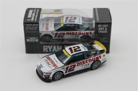 Ryan Blaney 2022 Discount Tire 1:64 Nascar Diecast Chassis