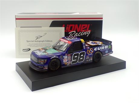 Ty Majeski Autographed 2024 Curb Records / Tim Dugger Truck Series 1:24