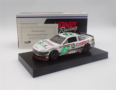 Brad Keselowski Autographed 2024 Castrol 125 Years Forward 1:24 Nascar Diecast
