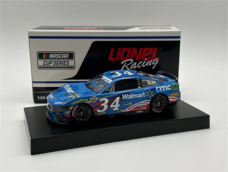 Michael McDowell Autographed 2024 RTIC Coolers Salutes 1:24 Nascar Diecast
