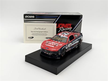 Brad Keselowski Autographed 2025 Buildsubmarines.com Salutes 1:24
