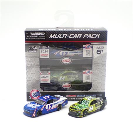 William Byron/Kyle Larson 2024 COTA Raced Win 1:64 Nascar Diecast Set