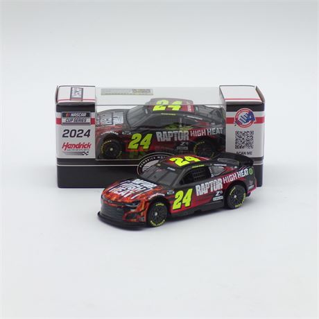 William Byron 2024 Raptor High Heat 1:64 Nascar Diecast