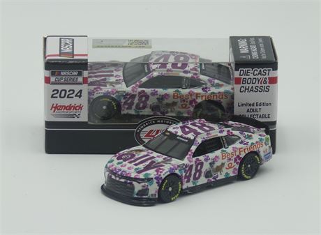 Alex Bowman 2024 Ally Best Friends 1:64 Nascar Diecast Chassis
