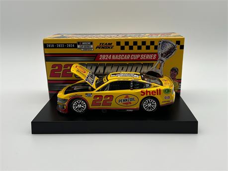 Joey Logano 2024 Cup Champion 1:24 Nascar Diecast