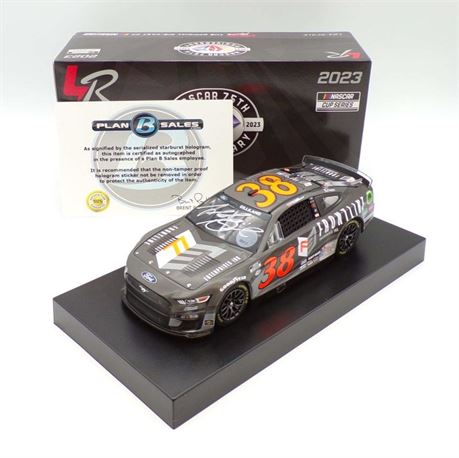 Todd Gilliland Autographed in Silver Sharpie 2023 Frontline 1:24 Nascar Diecast