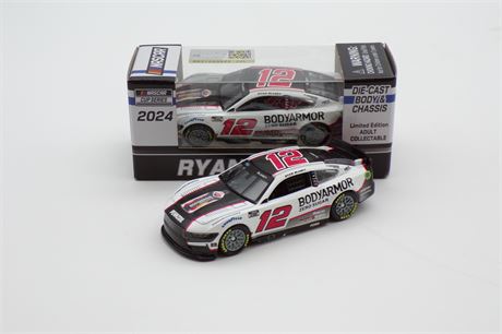 Ryan Blaney 2024 BodyArmor Zero Sugar 1:64 Nascar Diecast Chassis