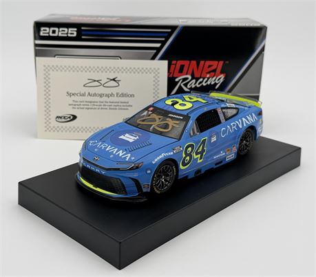 Jimmie Johnson Autographed 2025 Carvana 700th Start 1:24 Nascar Diecast