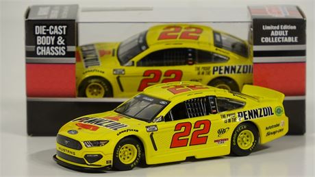 Joey Logano 2021 Pennzoil 1:64 Nascar Diecast Chassis