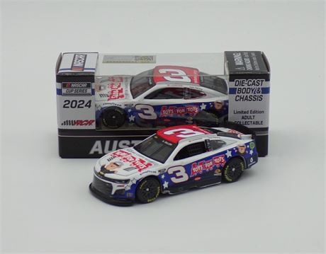 Austin Dillon 2024 Toys For Tots 1:64 Nascar Diecast Chassis
