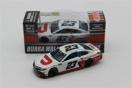 Bubba Wallace 2021 Door Dash White 1:64 Nascar Diecast Chassis