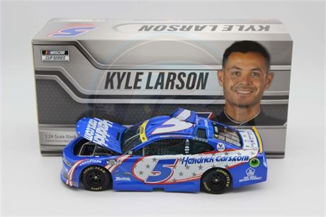Kyle Larson 2021 HendrickCars.com 9/11 Tribute 1:24 Nascar Diecast