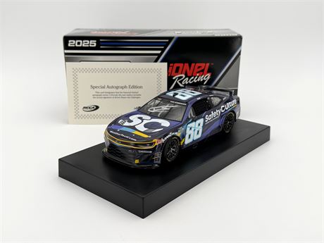 Shane Van Gisbergen Autographed 2025 Safety Culture 1:24 Nascar Diecast