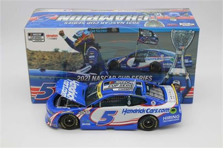 Kyle Larson 2021 HendrickCars.com NASCAR Cup Series Champion 1:24