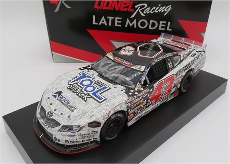 Derek Thorn Autographed 2022 Campbell Motorsports Snowball Derby Race Win 1:24