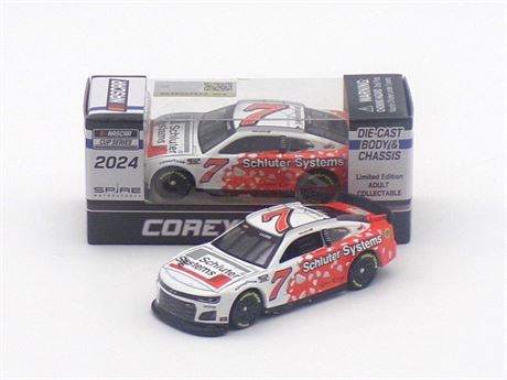 Corey Lajoie 2024 Schluter Systems 1:64 Nascar Diecast Chassis