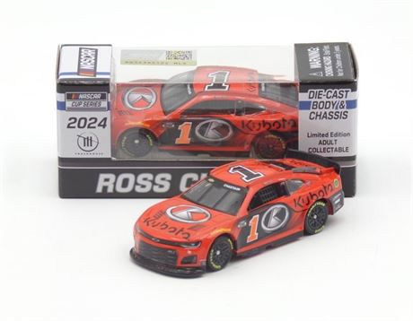 Ross Chastain 2024 Kubota 1:64 Nascar Diecast Chassis