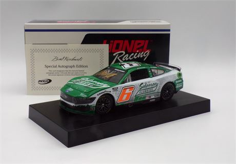 Brad Keselowski Autographed 2024 Solomon Plumbing Salute to Veterans 1:24