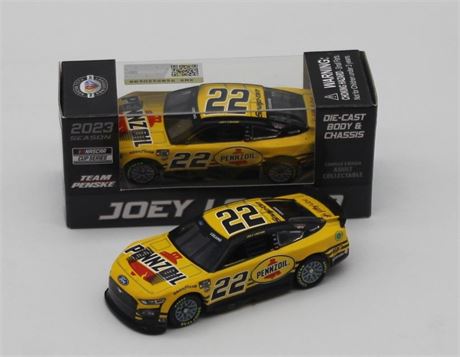 Joey Logano 2023 Pennzoil 1:64 Nascar Diecast - Diecast Chassis