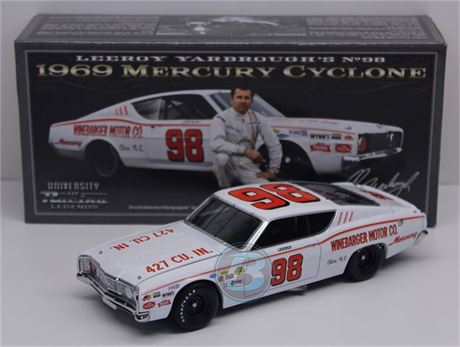 LeeRoy Yarbrough #98 Winebarger Motor Co. 1969 Mercury Cyclone 1:24 UoR