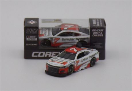 Corey LaJoie 2023 Schluter Systems 1:64 Nascar Diecast - Diecast Chassis