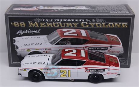 Cale Yarborough #21 60 Minute Cleaners 1968 Cyclone 1:24 University of Racing
