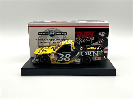 Layne Riggs Autographed 2024 Zorn Compressor Wisconsin 8/25 Race Win 1:24
