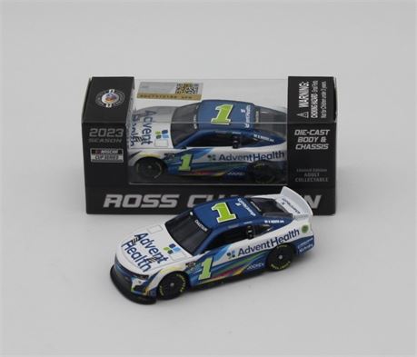Ross Chastain 2023 #1 AdventHealth 1:64 FOIL NUMBER Nascar Diecast Chassis