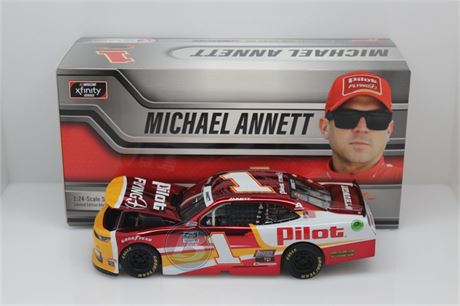 Michael Annett 2021 Pilot / Flying J 1:24 Color Chrome Nascar Diecast
