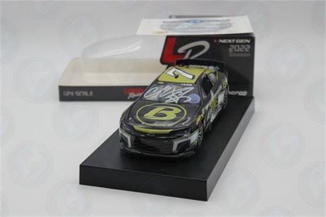 Corey LaJoie Autographed 2022 Circle B Diecast  / Neosho Wildcats 1:24