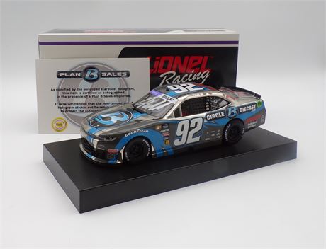 Josh Bilicki Autographed 2024 Circle B Diecast Throwback 1:24 Color Chrome