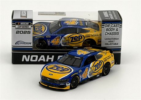 Noah Gragson 2025 Zep 1:64 Nascar Diecast - FOIL NUMBER CAR - Xfinity Series