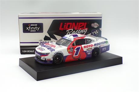 Sam Mayer 2024 Roto-Rooter Iowa 6/15 Race Win 1:24 Nascar Diecast