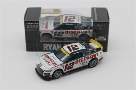 Ryan Blaney 2022 Discount Tire 1:64 Nascar Diecast