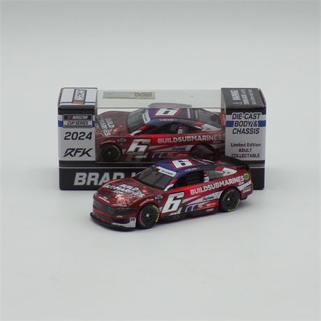Brad Keselowski 2024 BuildSubmarines.com Salutes 1:64 Diecast Chassis