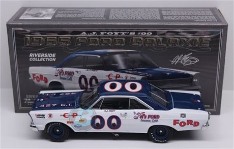 A.J. Foyt  #00 Vel's Ford 1965 Ford Galaxie 1:24 University of Racing
