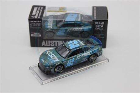 Austin Cindric 2022 Keystone Light Camo 1:64 Nascar Diecast Chassis